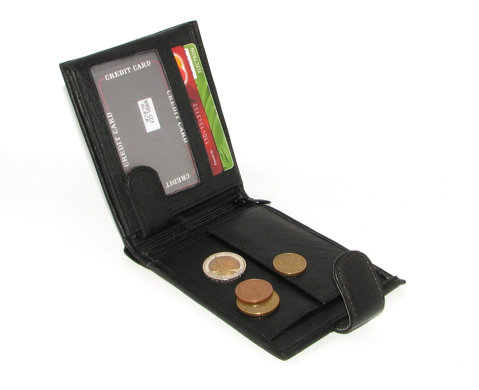 Кошелек мужской DNK N992L-CCF BLACK Кошелек мужской DNK N992L-CCF BLACK